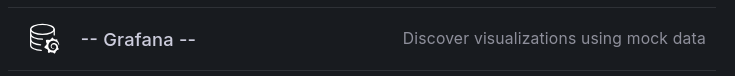 Mock Grafana Data Source